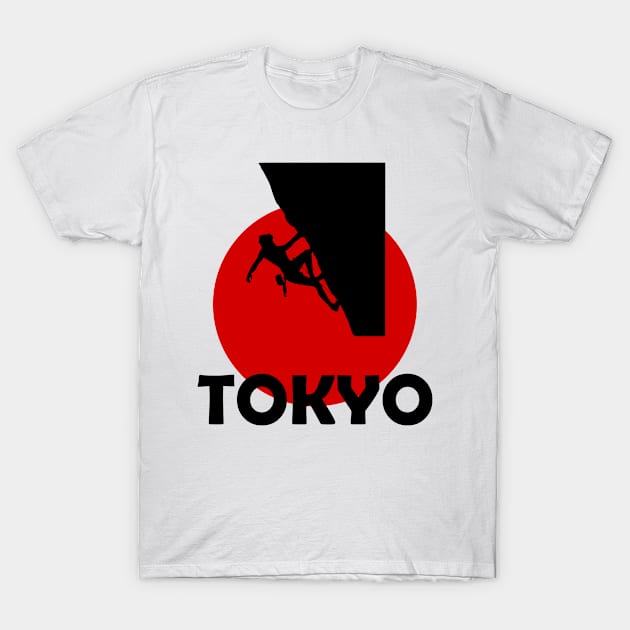 Tokyo Climbing T-Shirt by ArtDesignDE